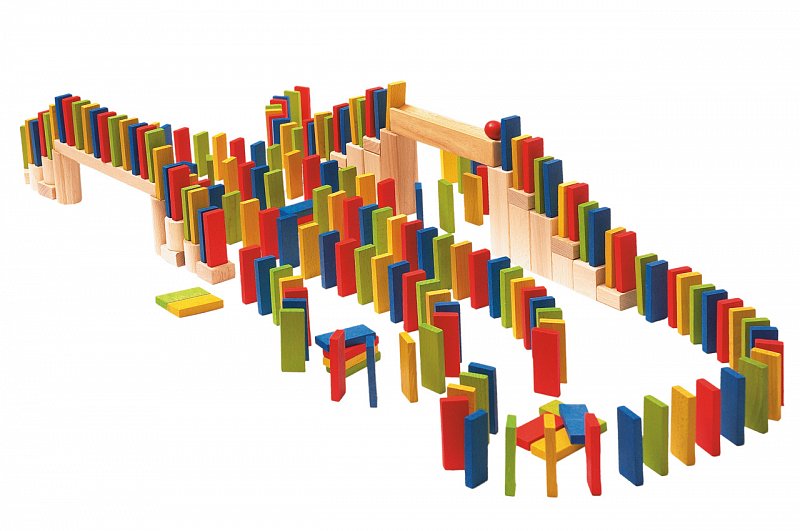 Šareni domino - 200 kom - Slika 2