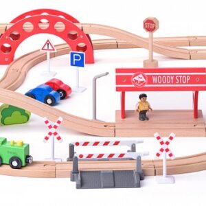 Željeznica s električnom lokomotivom