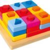 Drvene umetaljke s geometrijskim oblicima - Thumbnail Image 1