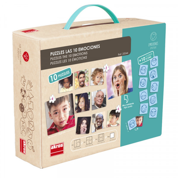 Set puzzle 10 emocija - Slika 1