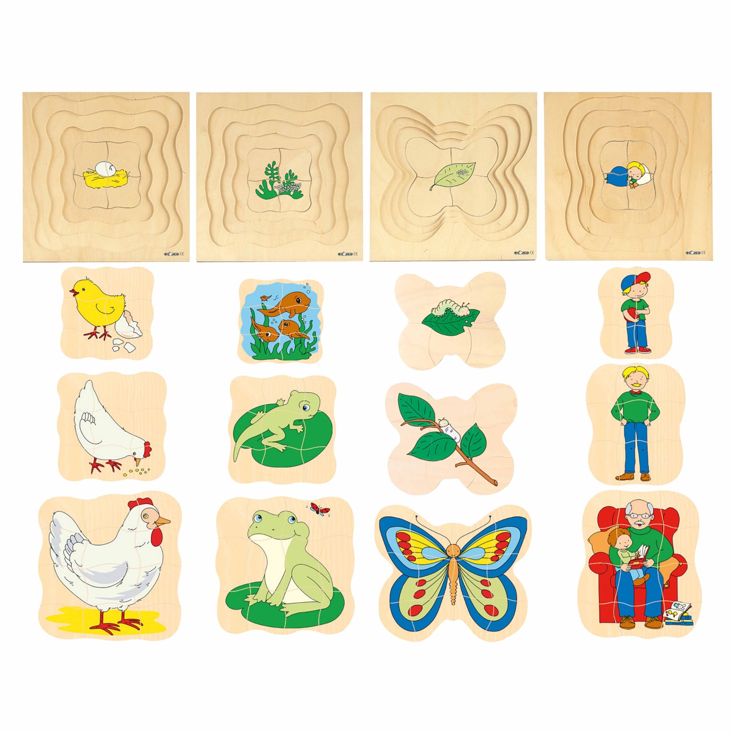 Razvojne puzzle - Leptir - Slika 2
