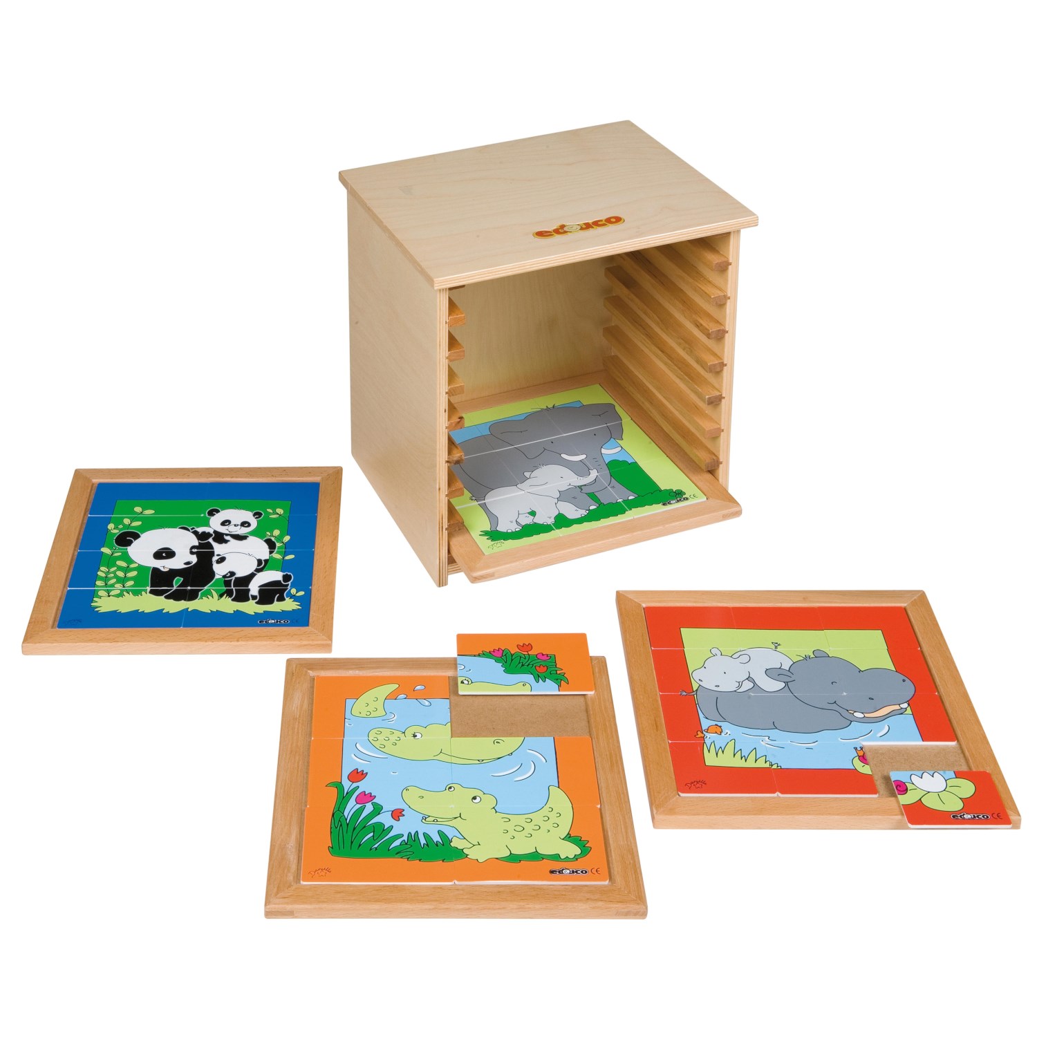 Kutija za spremanje - puzzle 24 cm - Slika 3