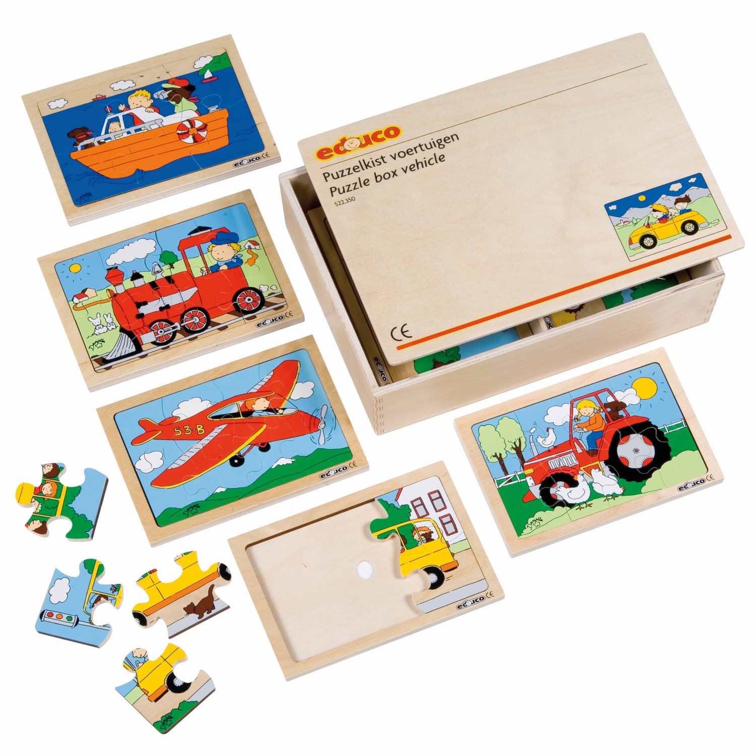 Puzzle - Prijevozna sredstva - Slika 1