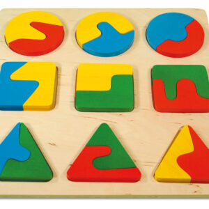 Puzzle - 3 geometrijska oblika