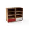 Ormar s 2 ladice i 6 polica - Thumbnail Image 1