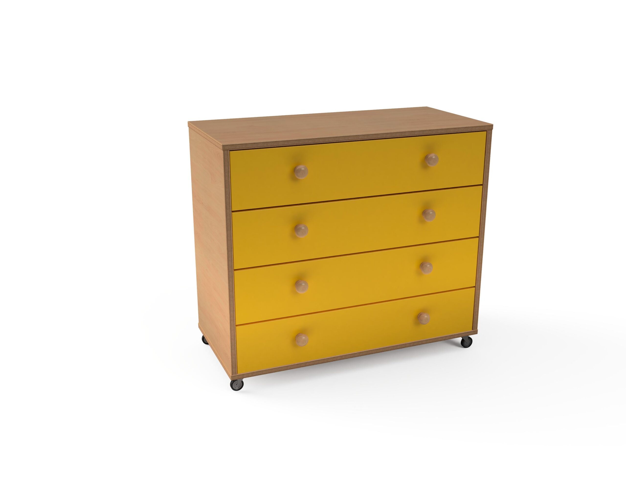 Ormar s 4 ladice - Slika 1