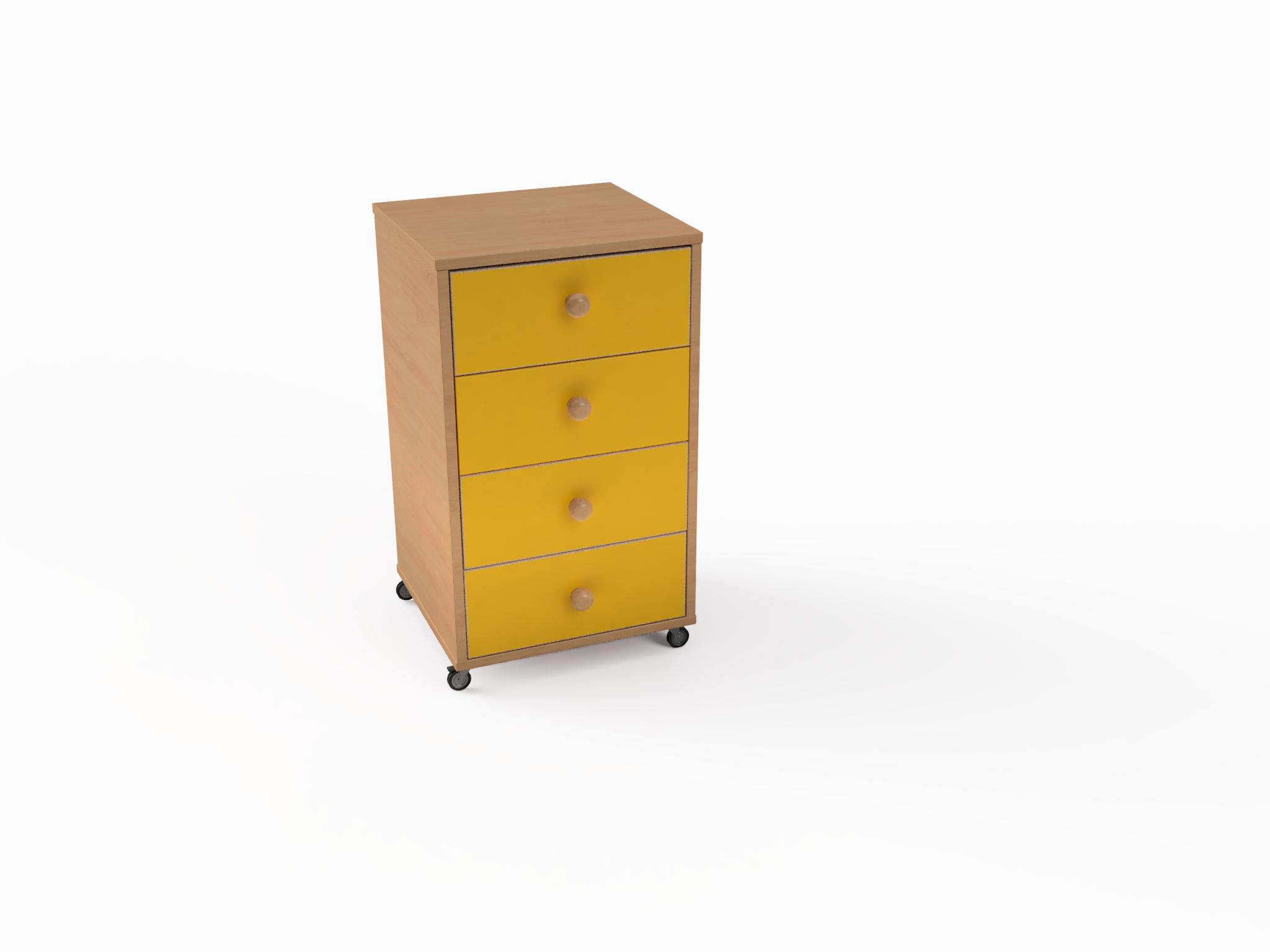 Ormar s 4 ladice - Slika 4