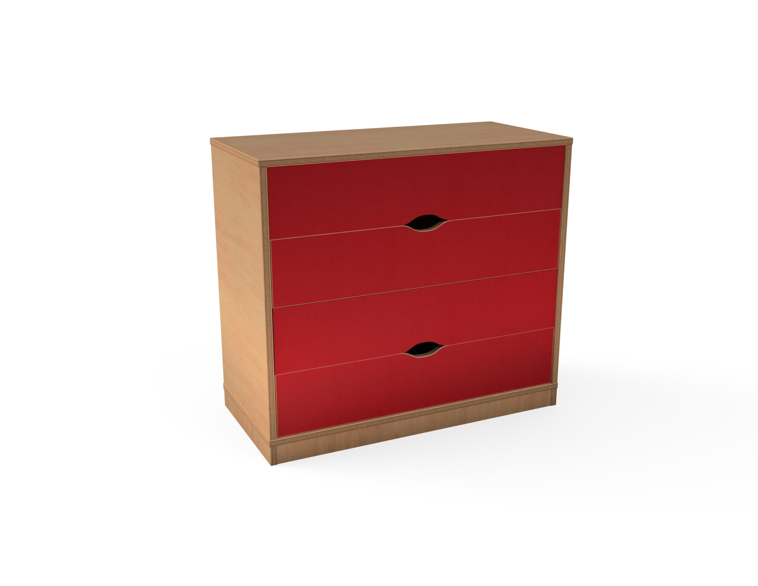 Ormar s 4 ladice - Slika 1
