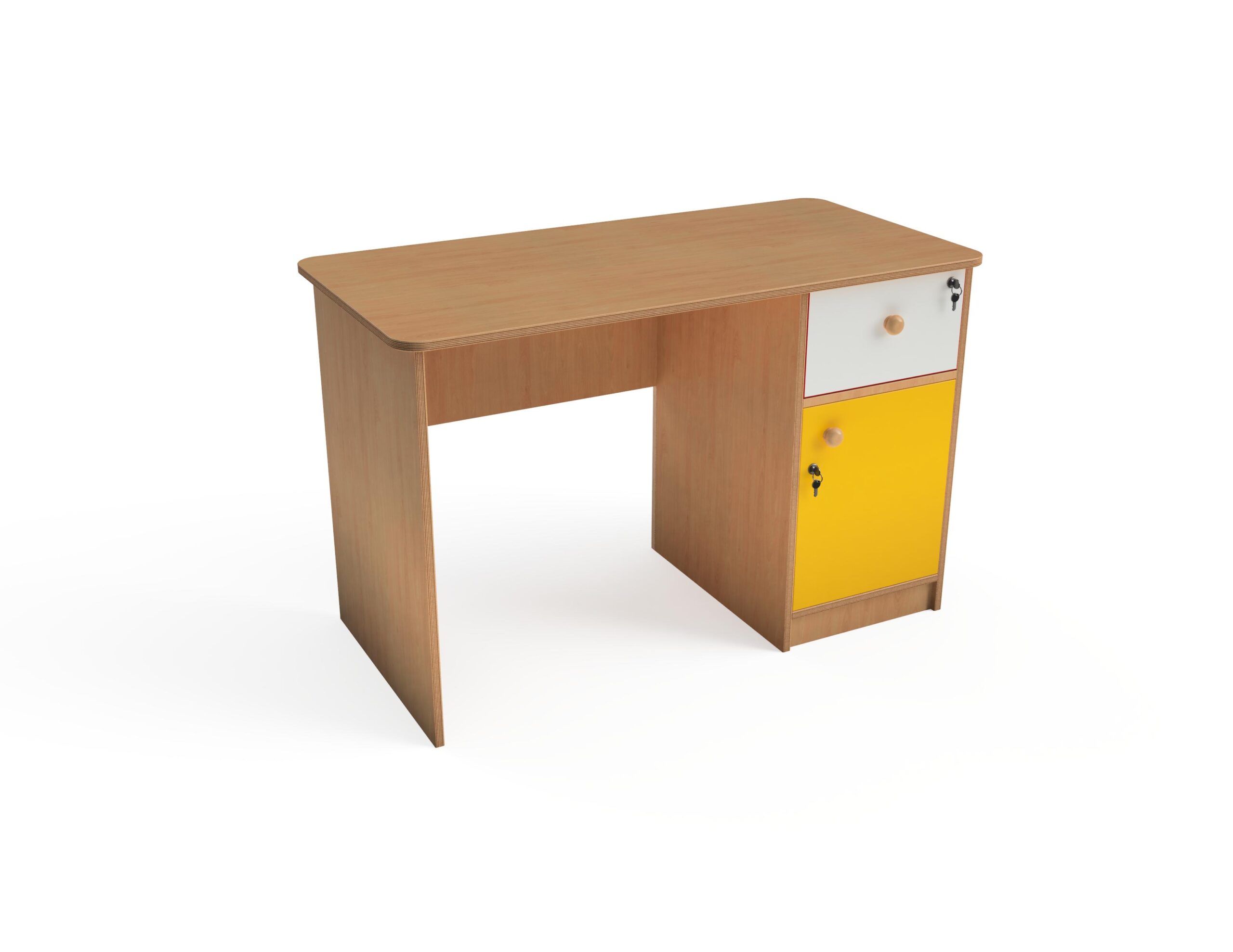 Stol s ladicom i ormarićem - Slika 1