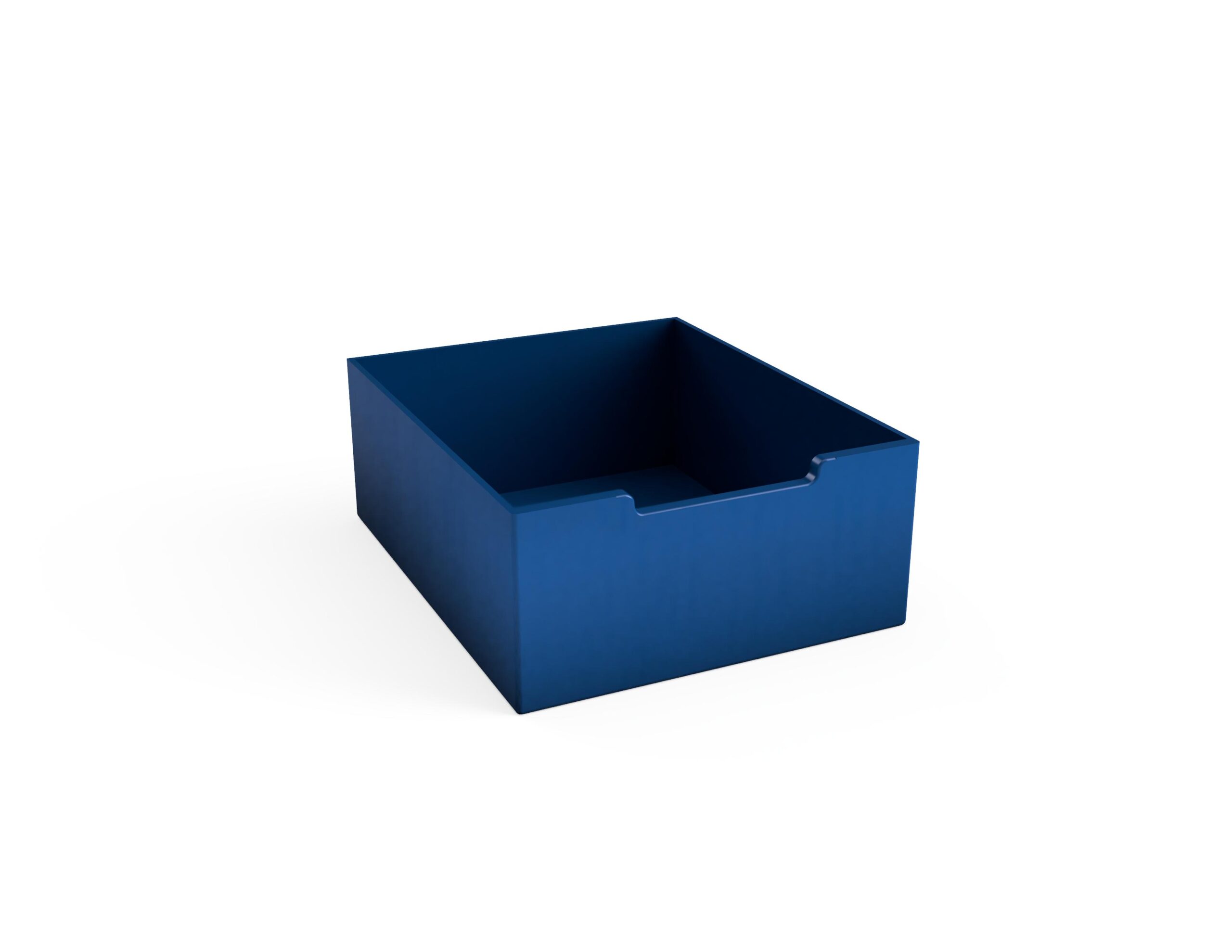 Kutija drvena plava visina 15 cm D:37 - Slika 1