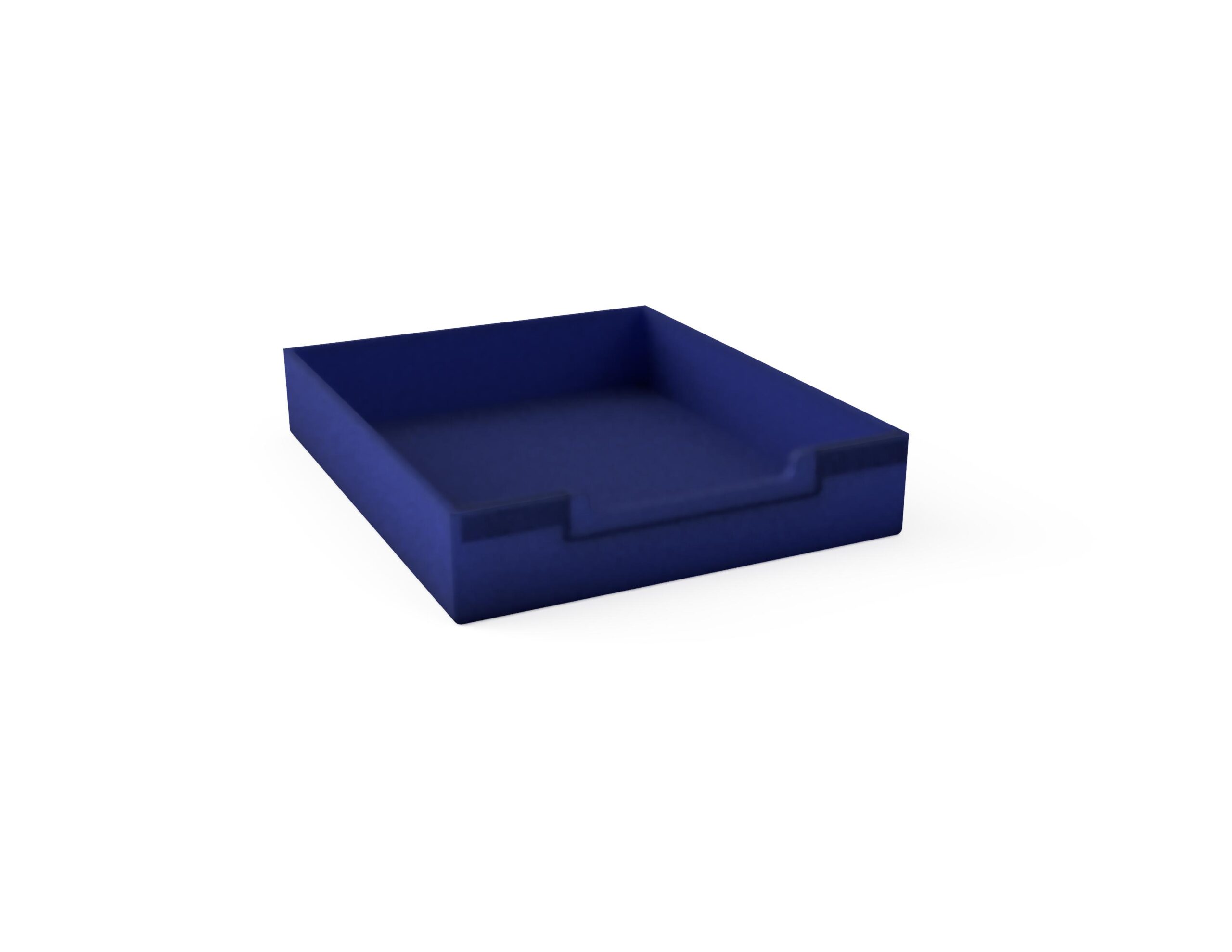 Kutija drvena plava visina 7 cm D:37 - Slika 1