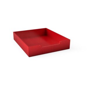 Kutija drvena crvena visina 7 cm D:37