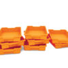 Plastična kutija narančasta visina 7 cm - Thumbnail Image 2