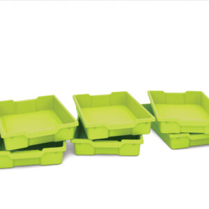 Plastična kutija zelena visina 7 cm