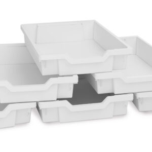 Plastična kutija bijela visina 7 cm
