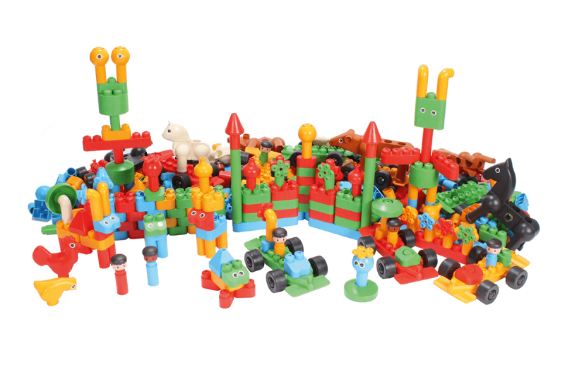 Poly-M Prve kocke za igru - 500 kom - Slika 1