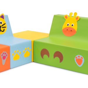 Set sjedalica s kvadratom Životinje