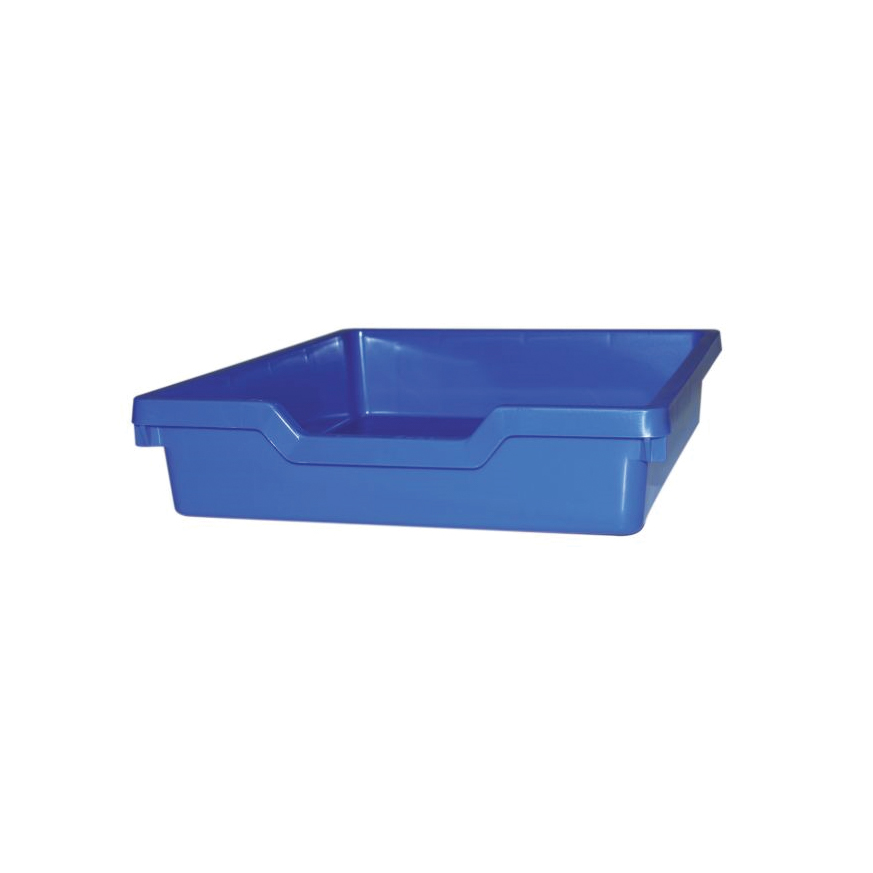 Plastična kutija visina 7,5 cm - Plava - Slika 1
