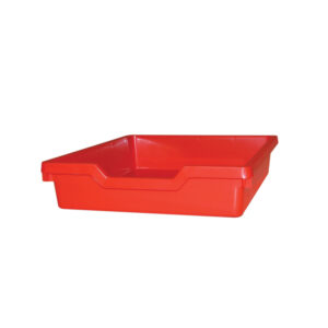 Plastična kutija visina 7,5 cm - Crvena