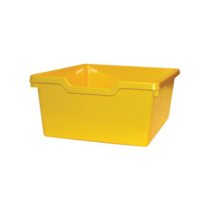 Plastična kutija visina 15 cm - Žuta