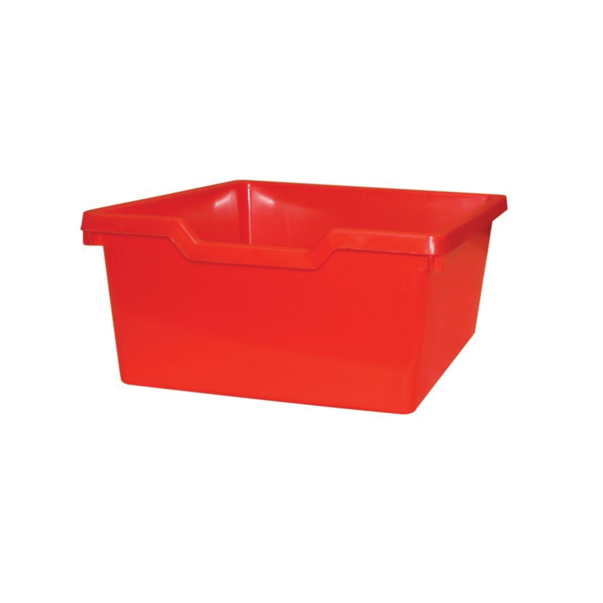 Plastična kutija visina 15 cm - Crvena - Slika 1