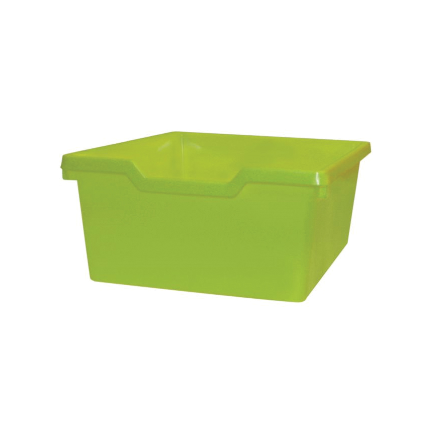 Plastična kutija visina 15 cm - Zelena - Slika 1