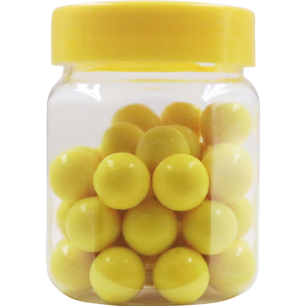 Set žutih perlica - 40 kom - Slika 1