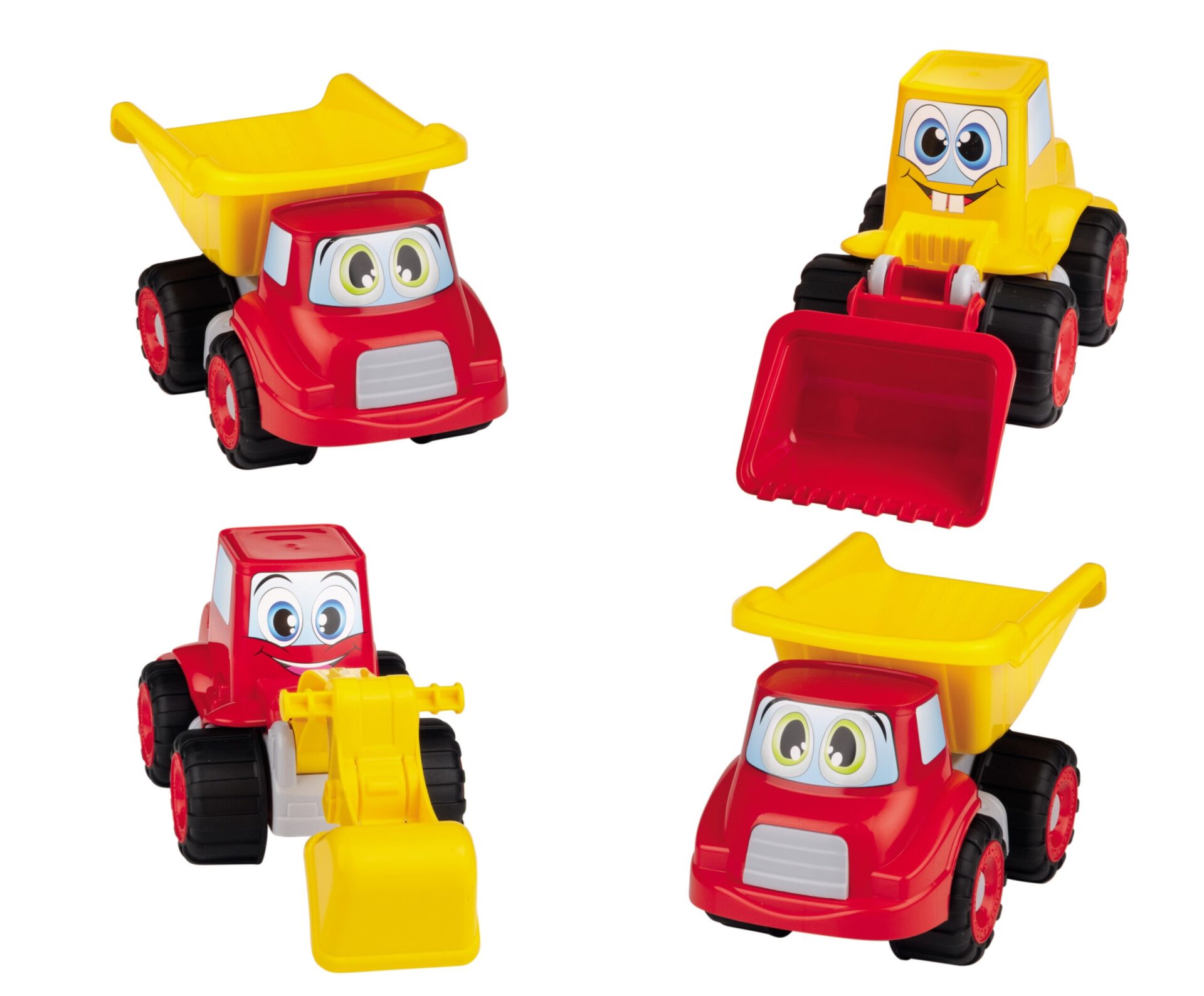 Set građevinskih vozila "Mini Builder" (4 kom) - Slika 1