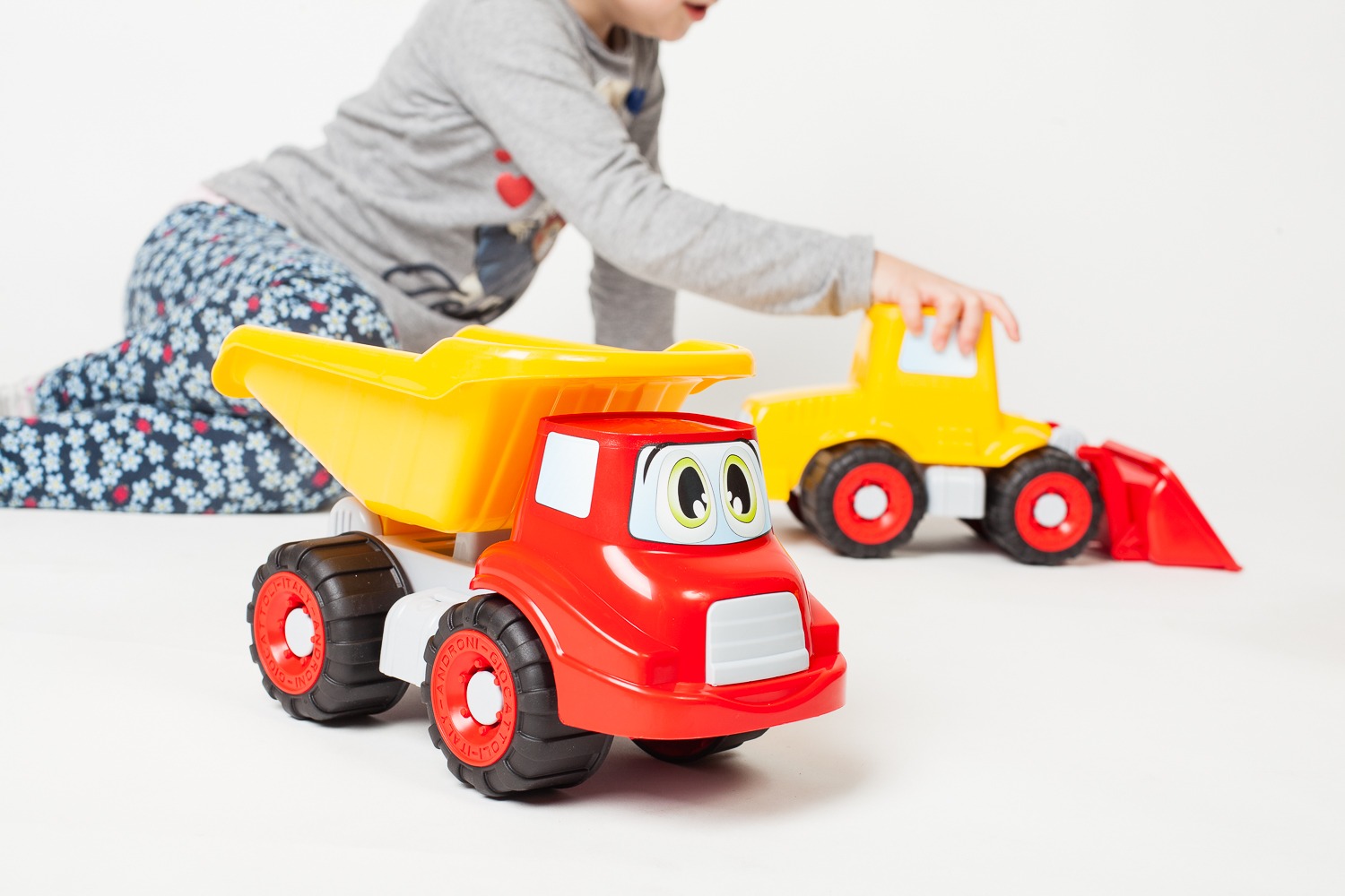 Set građevinskih vozila "Mini Builder" (4 kom) - Slika 2