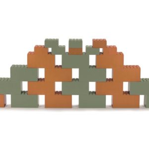 Blokovi za građenje - narančasti/zeleni