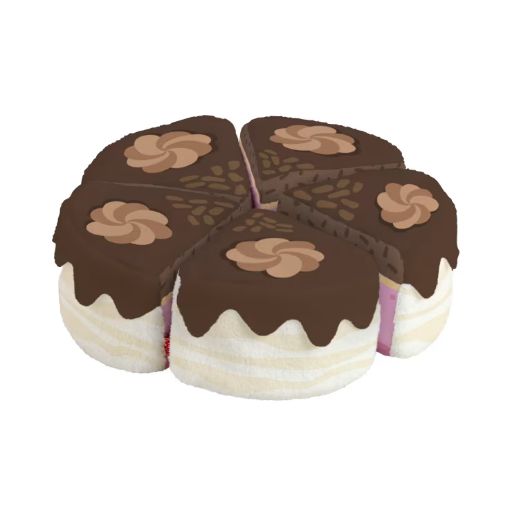 Rođendanska torta od tkanine - Slika 3