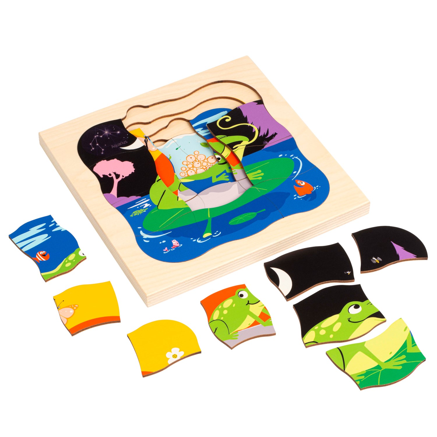 Slojevite puzzle Žaba - Slika 3