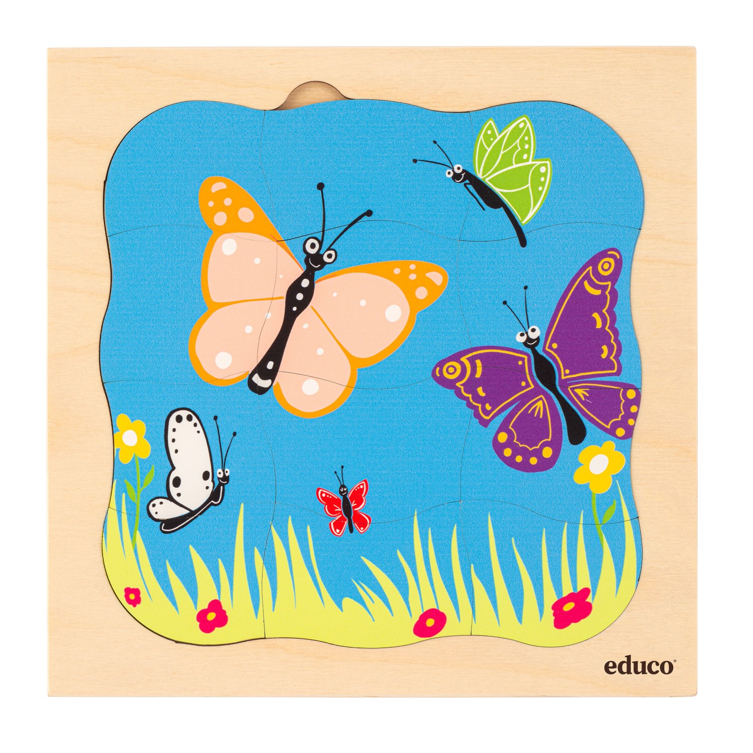 Slojevite puzzle Leptir - Slika 1
