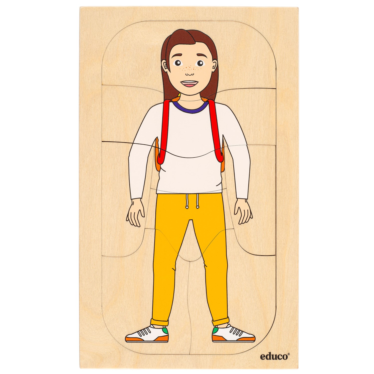 Slojevite puzzle - Odijevanje dječaka - Slika 1