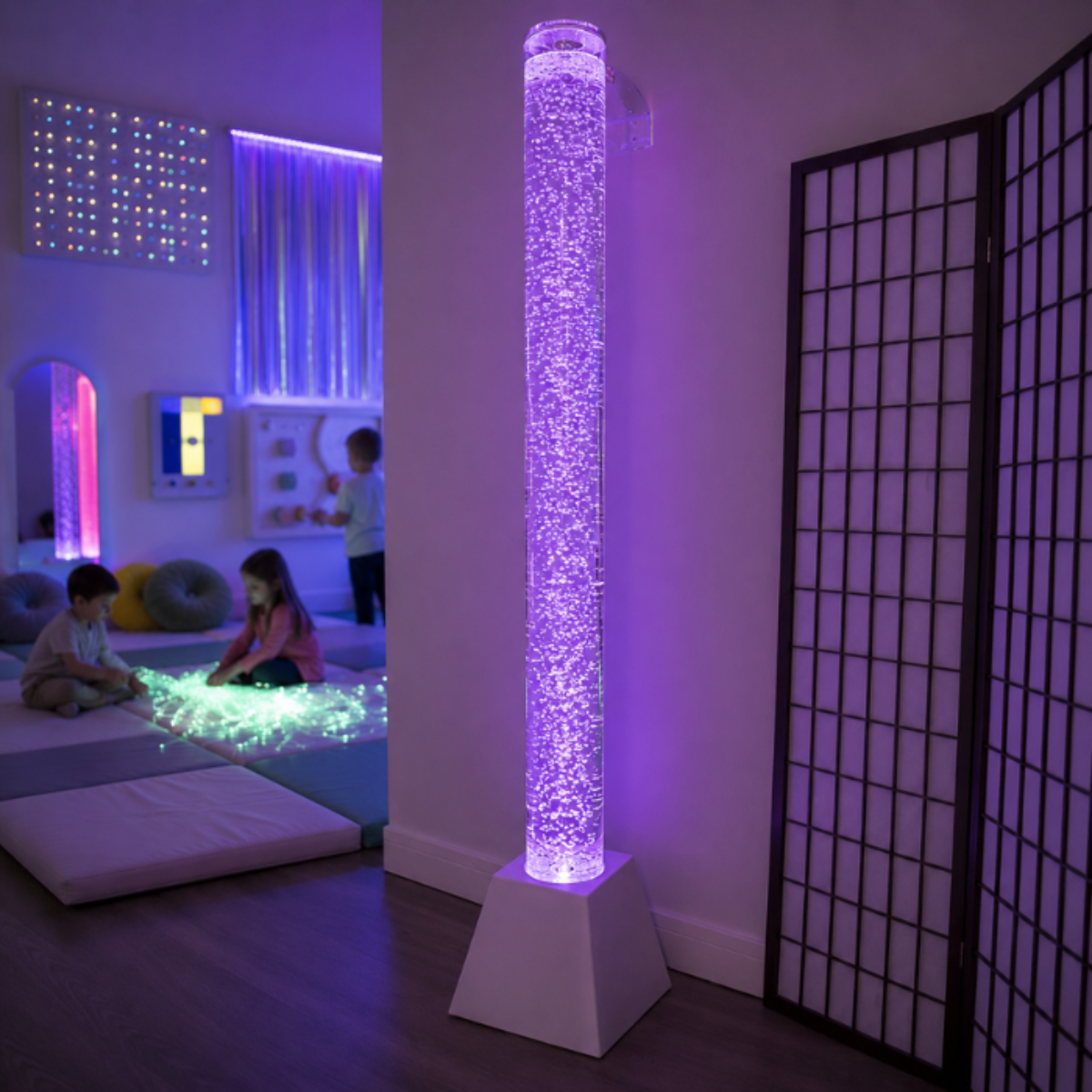 LED cijevni stup s mjehurićima (183 cm) - Slika 3