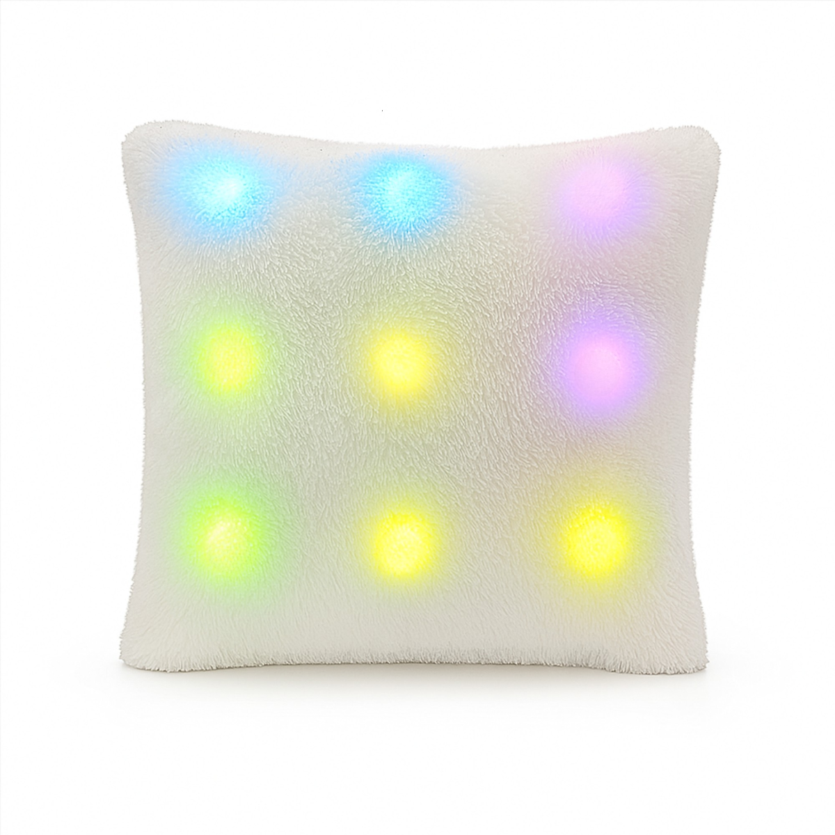Svetleći LED jastuk i deka – Senzorni set s mjenjajućim svjetlom - Slika 9
