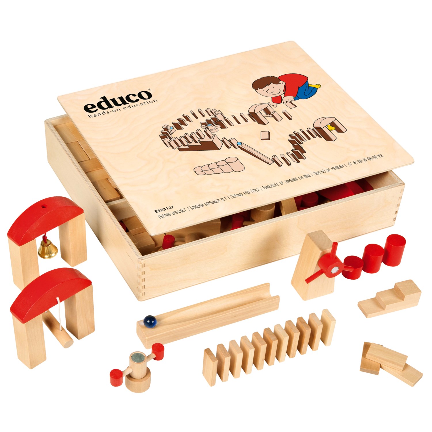Drveni domino set - Slika 1