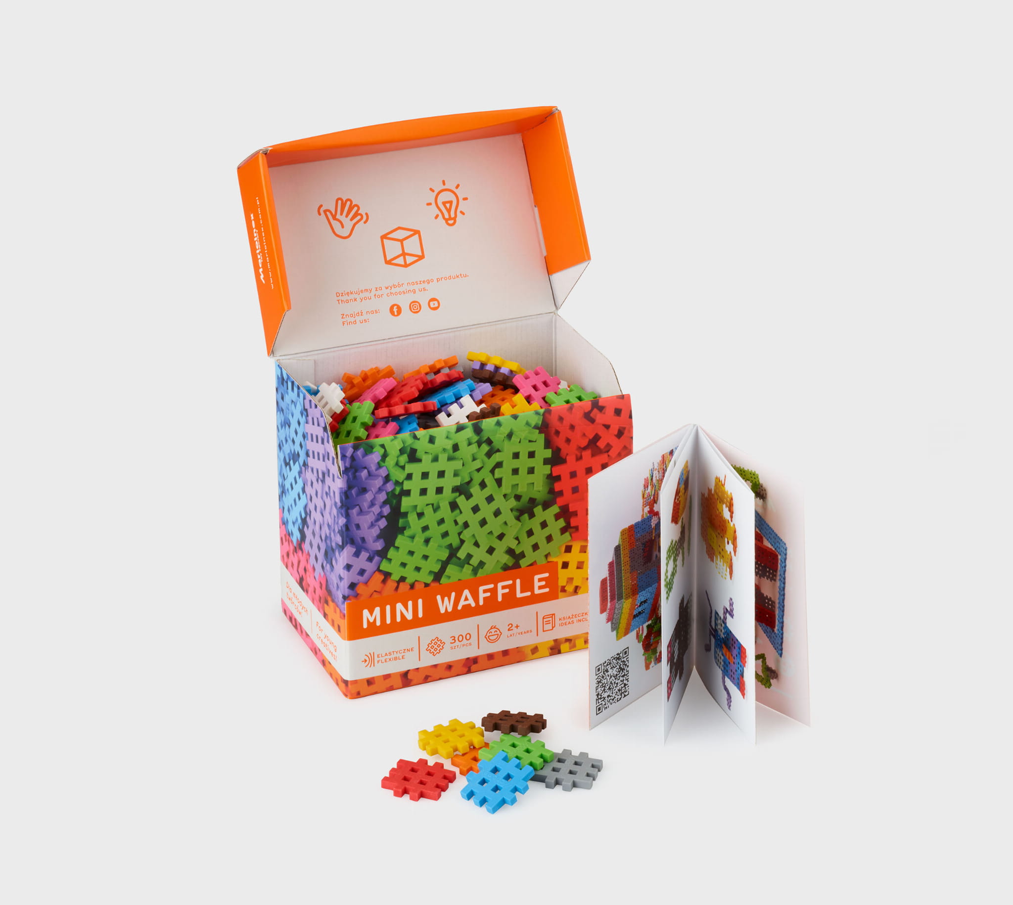 Mini waffle blokovi - 300 kom - Slika 2