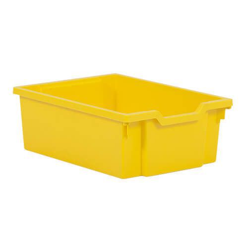 Plastična kutija žuta visina 15 cm - Slika 1